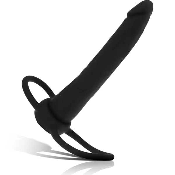 Cobi Onyx Anal Dildo mit Schwanz- und Hodenring 13 cm Silikon von Mythology Fantasy Dildo kaufen | Fesselliebe