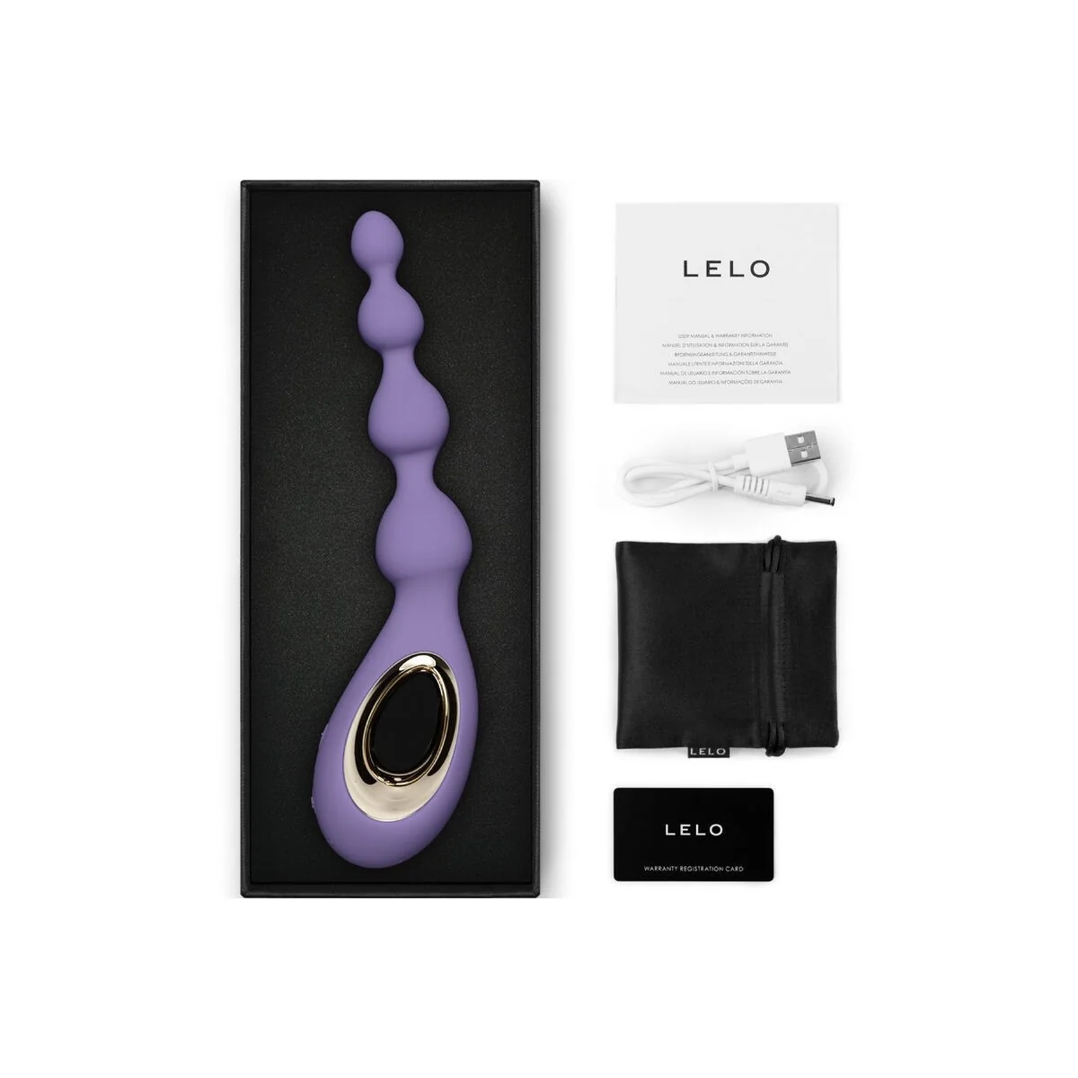 Soraya Beads Violet Anal Massager von Lelo kaufen | Fesselliebe