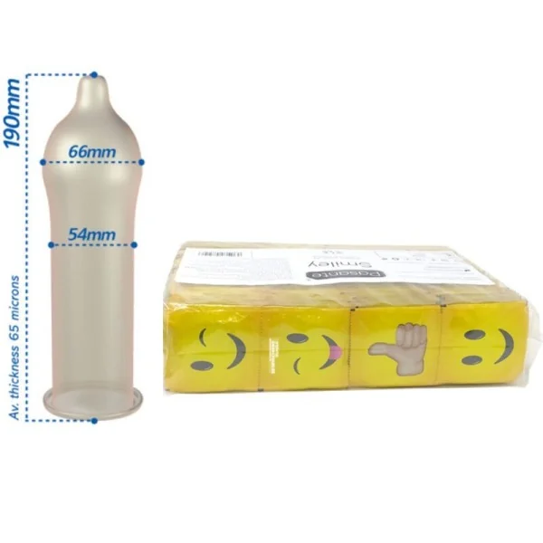 Kondome Smiley Beutel 144 Stück von Pasante kaufen | Fesselliebe