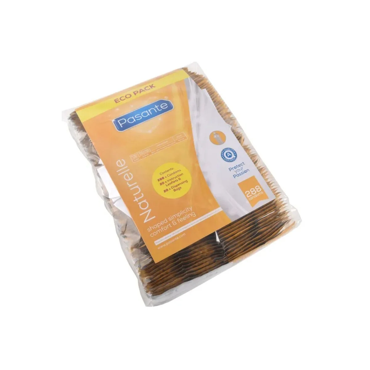 Kondome Eco Pack Naturelle Beutel 288 Stück von Pasante kaufen | Fesselliebe