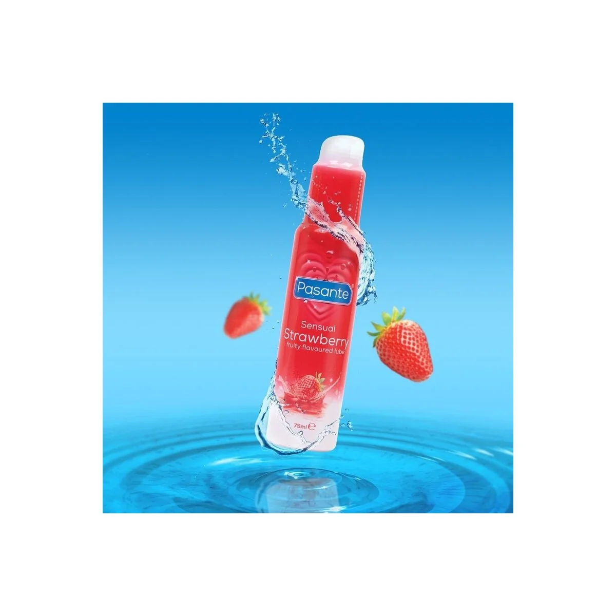 Lubricante Geschmack Erdbeere 75 ml von Pasante kaufen | Fesselliebe