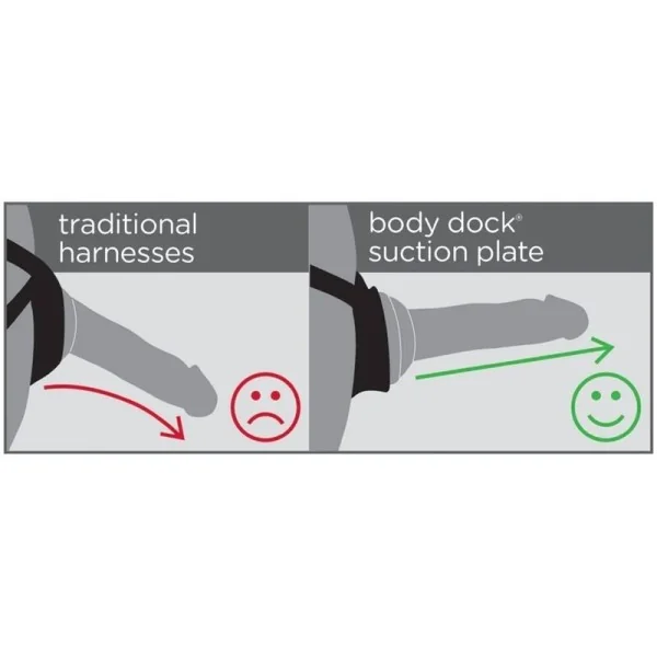 Body Dock Violettes Harness von Dillio kaufen | Fesselliebe