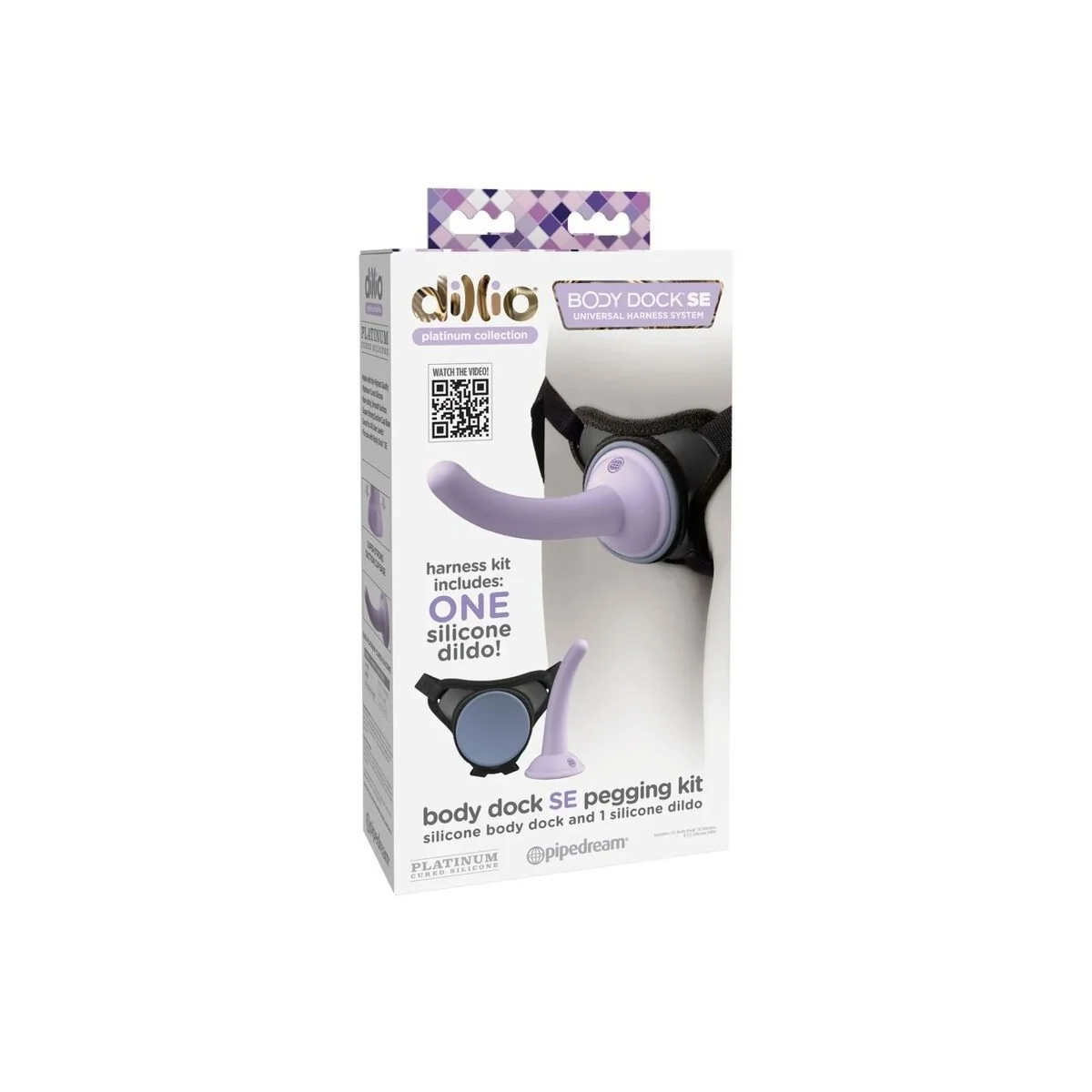 Body Dock Violettes Harness von Dillio kaufen | Fesselliebe