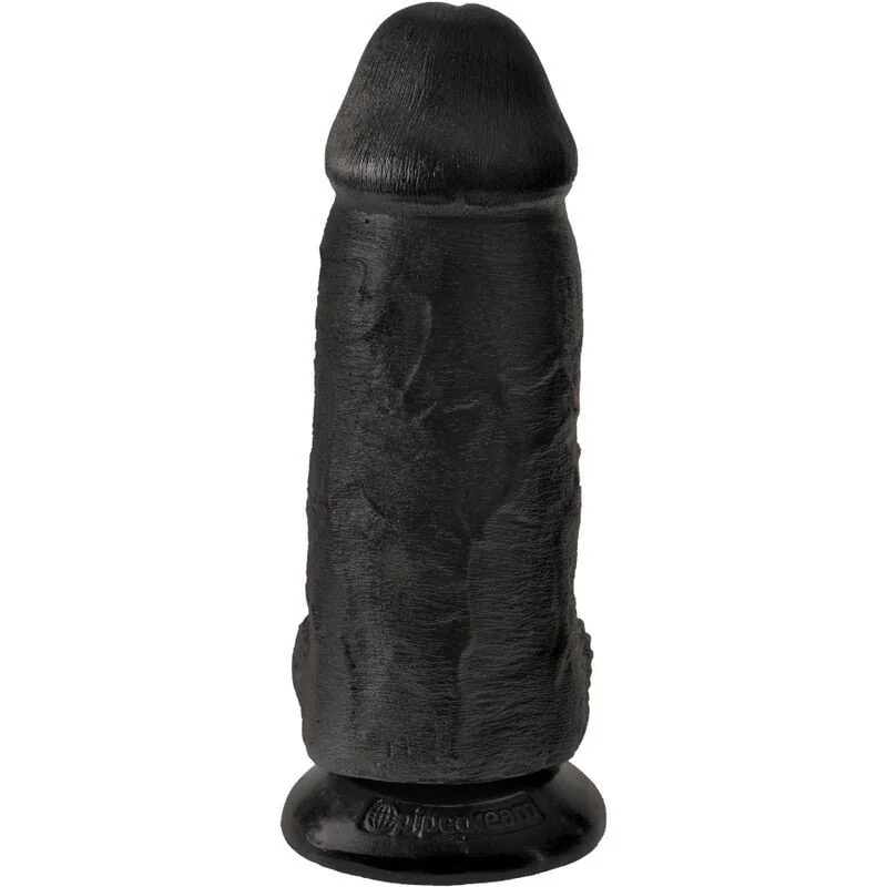 Polliger realistischer Penis 23 cm Schwarz von King Cock kaufen | Fesselliebe 2