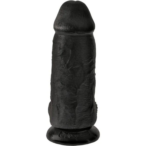 Polliger realistischer Penis 23 cm Schwarz von King Cock kaufen | Fesselliebe