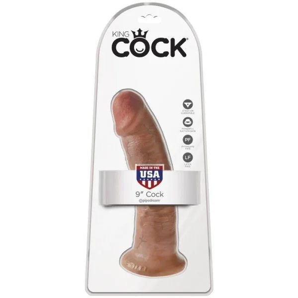 Realistischer Penis 21.7 cm Karamell von King Cock kaufen | Fesselliebe