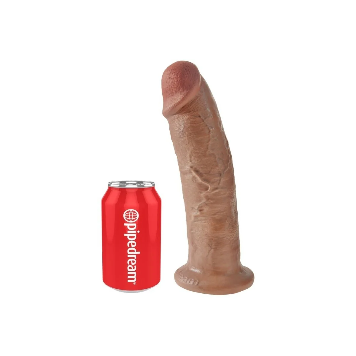 Realistischer Penis 24 cm Karamell von King Cock kaufen | Fesselliebe