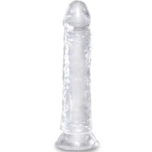 Klarer realistischer Penis 19.7 cm Transparent von King Cock kaufen | Fesselliebe