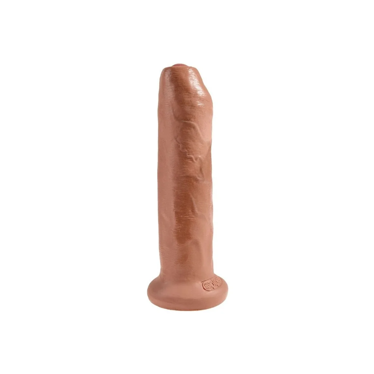 Ungeschnittener realistischer Penis 17.8 cm Karamell von King Cock kaufen | Fesselliebe