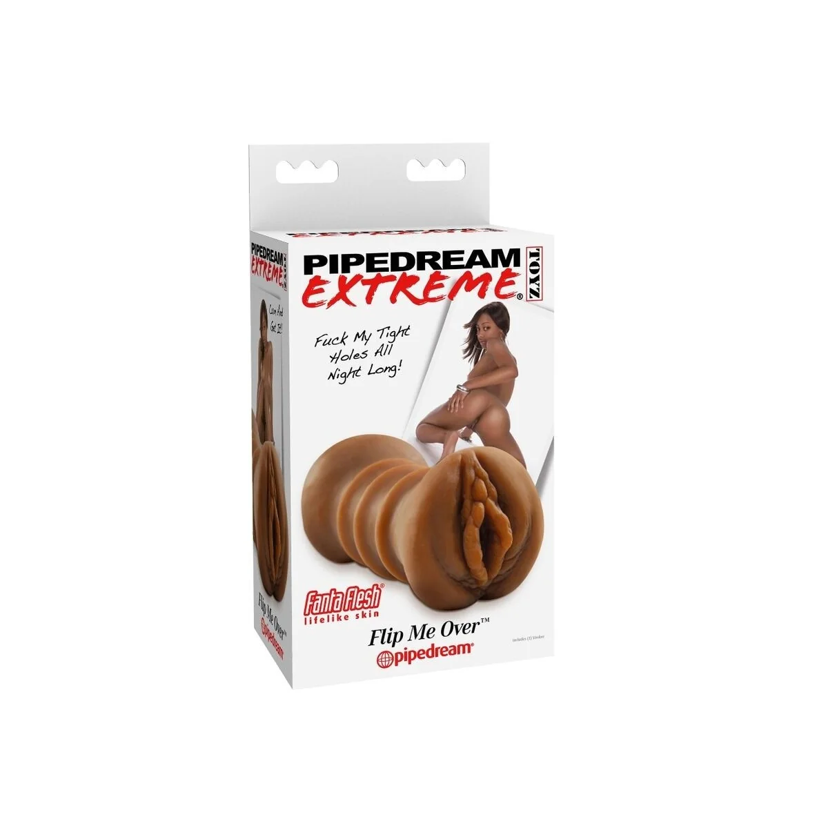 Realistischer Doppelter Masturbator Vagina & Ano Braun von Fetish Fantasy Extreme kaufen | Fesselliebe