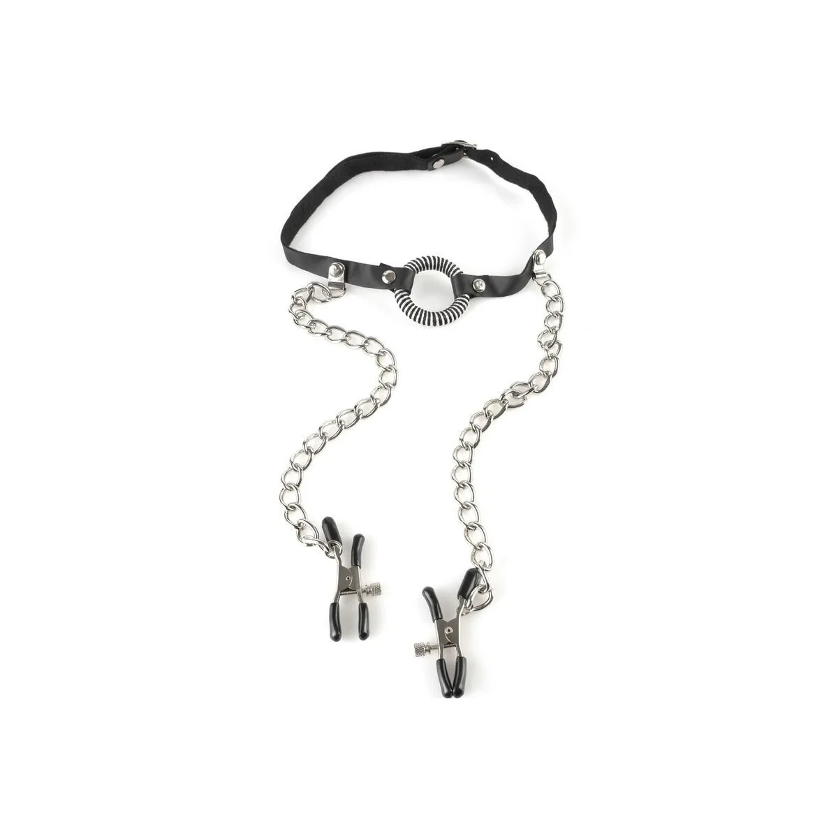 Serie - Gag mit Nippelklemmen von Fetish Fantasy Series kaufen | Fesselliebe