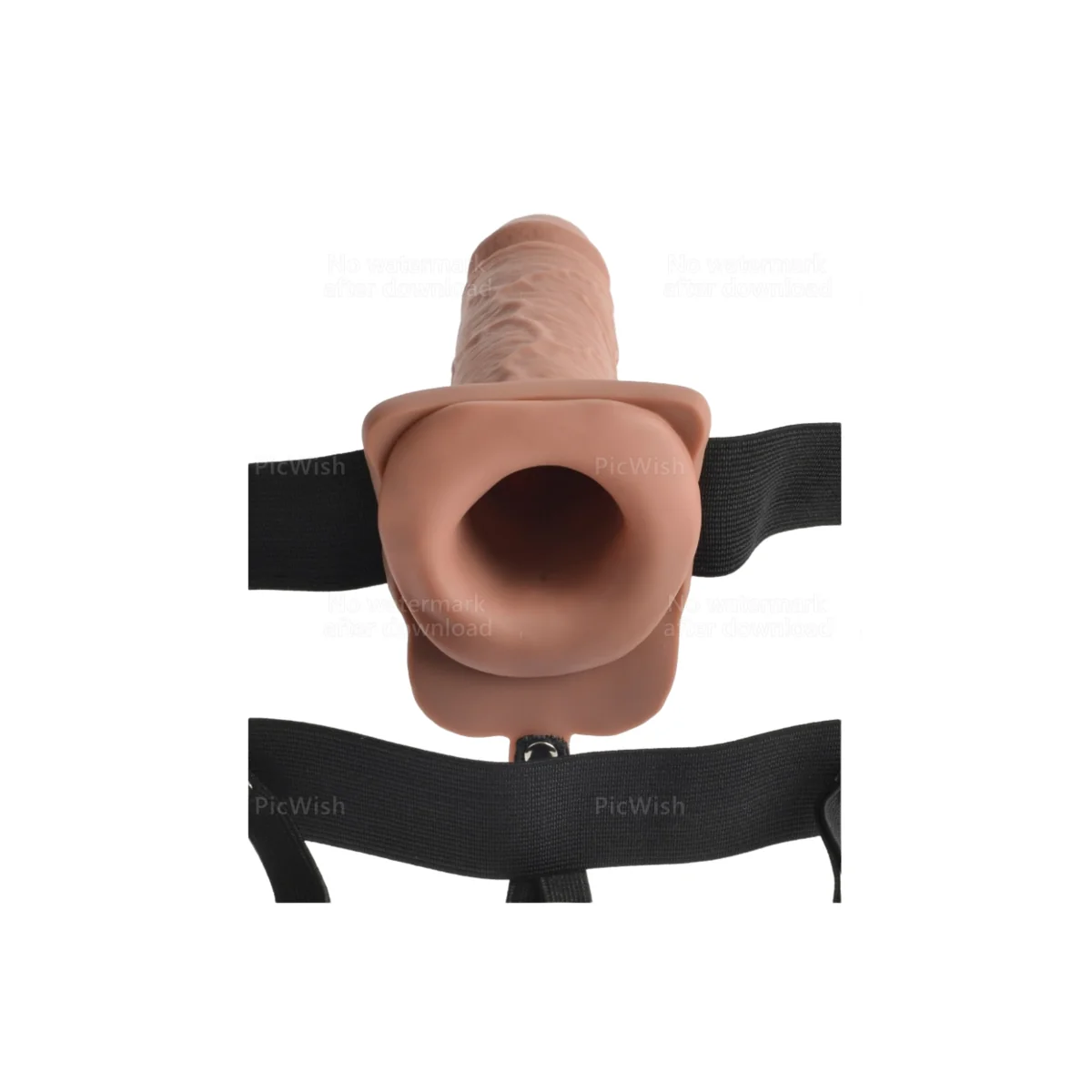 Gurt realistischer Penis mit wiederaufladbaren Hoden und Vibrator 17,8 cm von Fetish Fantasy Series kaufen | Fesselliebe