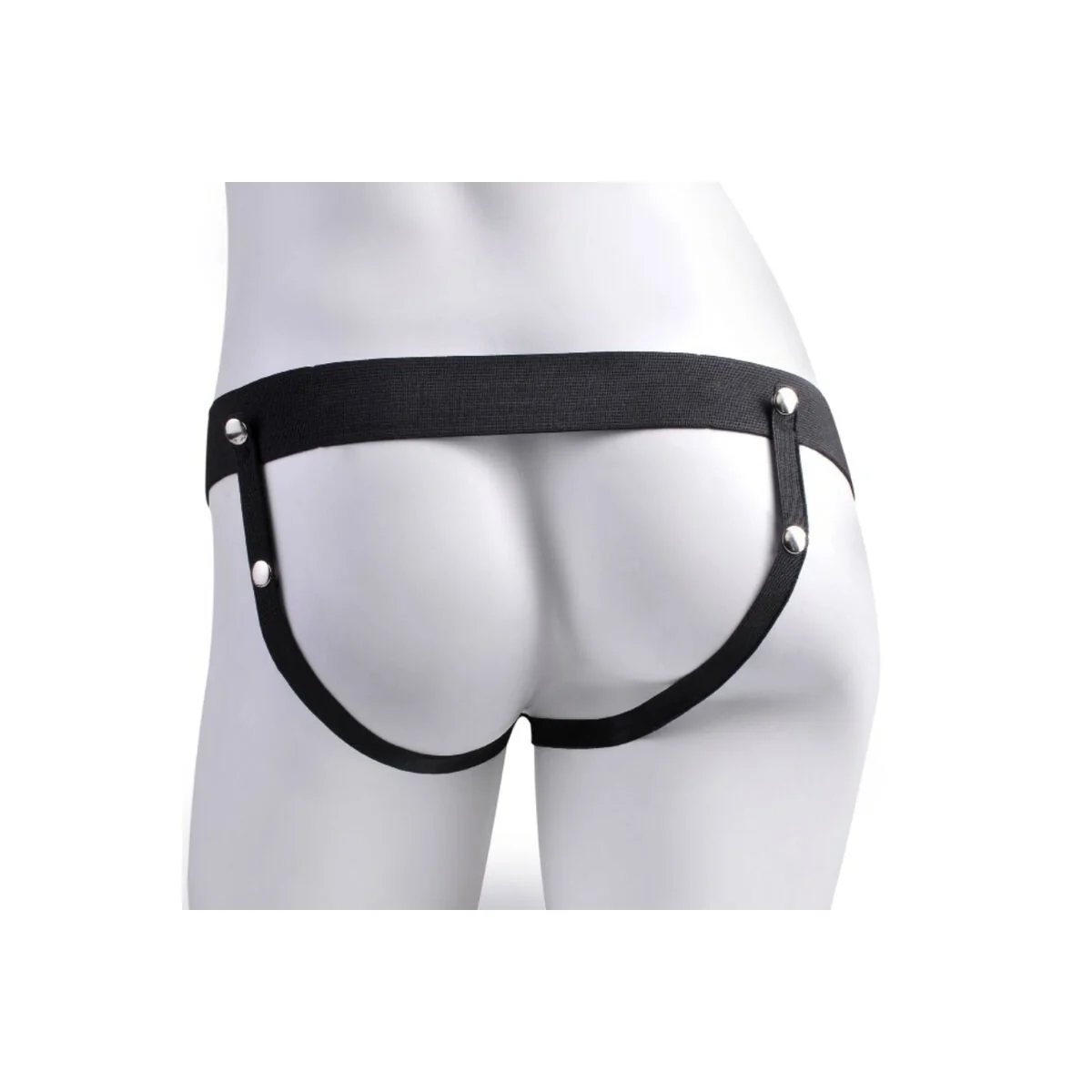 Gurt realistischer Penis mit wiederaufladbaren Hoden und Vibrator 17,8 cm von Fetish Fantasy Series kaufen | Fesselliebe