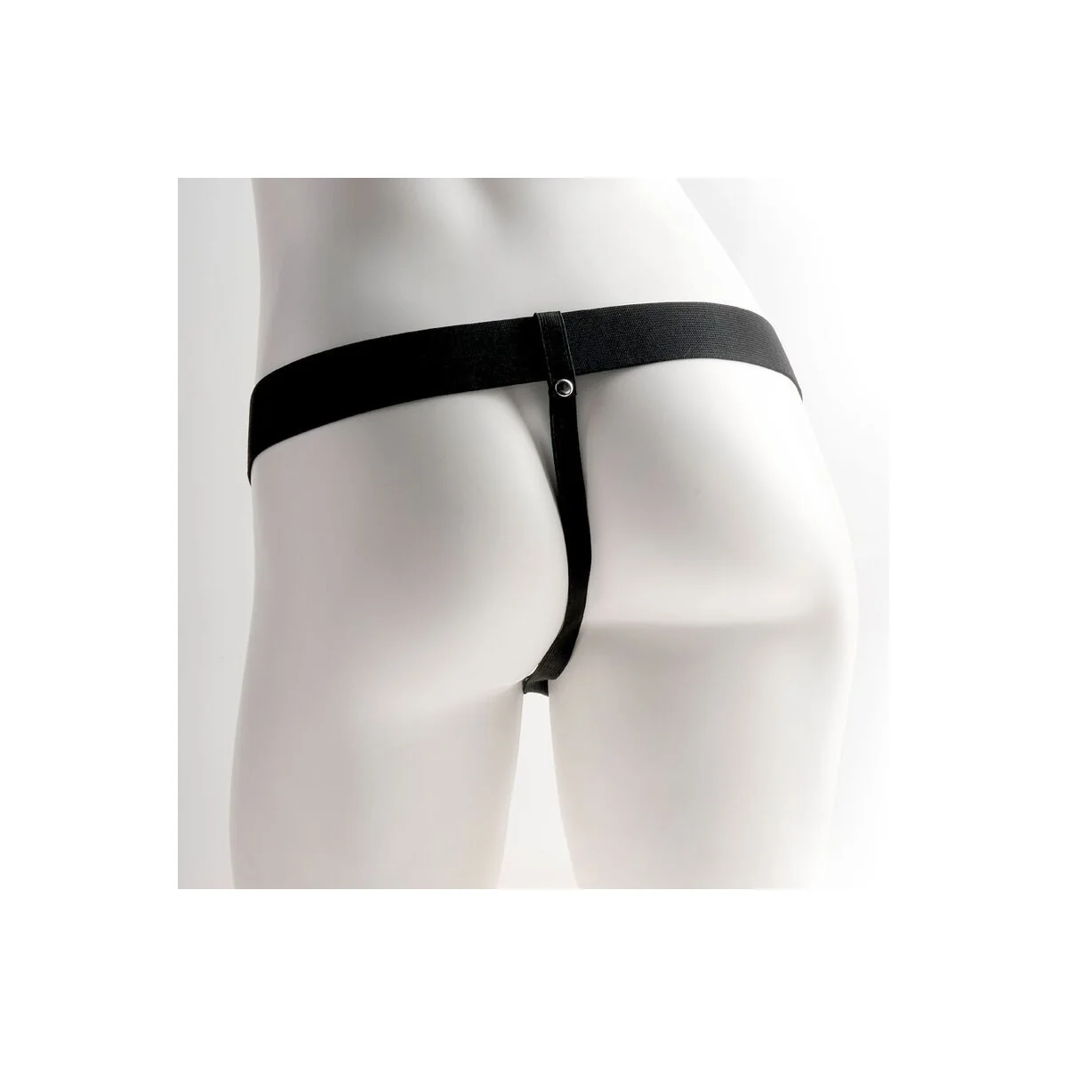 Gurt realistischer Penis mit wiederaufladbaren Hoden und Vibrator 15 cm von Fetish Fantasy Series kaufen | Fesselliebe