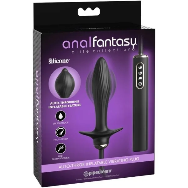 Aufblasbarer Plug & Auto-Throb Vibrator von Anal Fantasy Elite Collection kaufen | Fesselliebe
