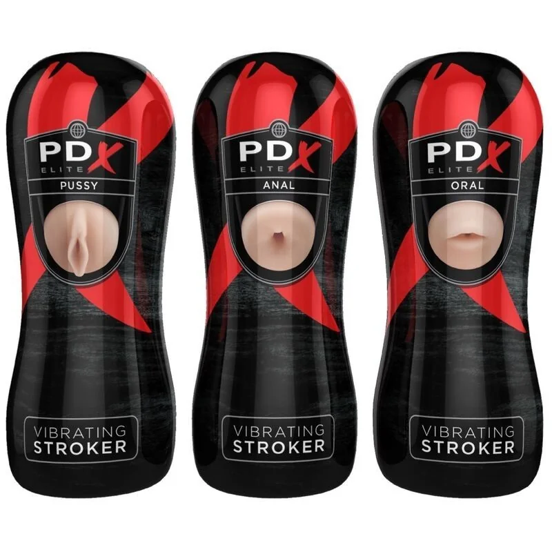 Stroker Set 12 Stück: 6x Vagina, 3x Ano, 3x Mund von Pdx Elite kaufen | Fesselliebe 2