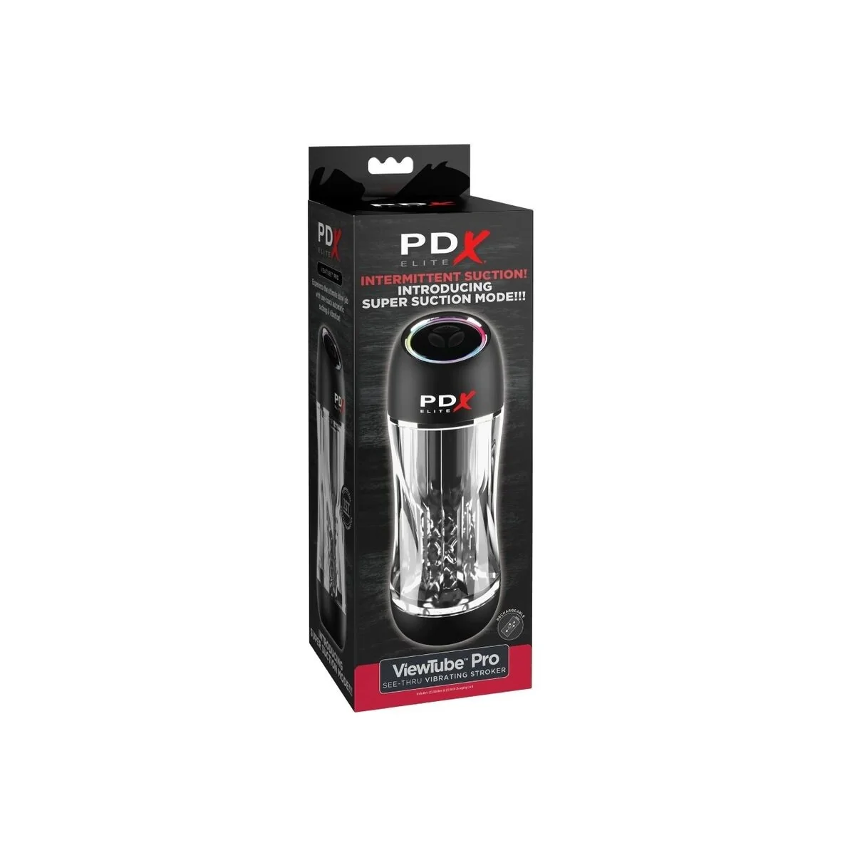 Stroker Viewtube Pro Vibrator Transparent von Pdx Elite kaufen | Fesselliebe