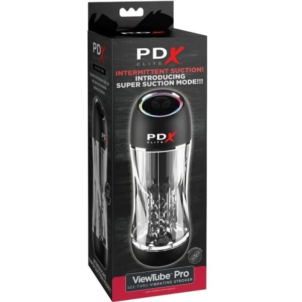 Stroker Viewtube Pro Vibrator Transparent von Pdx Elite kaufen | Fesselliebe