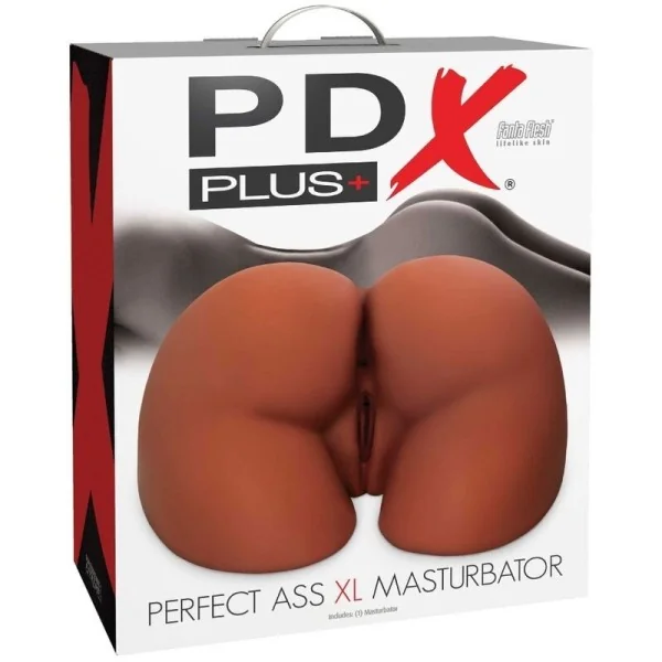 Perfect Ass XL Doppelter Eingangs-Braun-Masturbator von Pdx Plus+ kaufen | Fesselliebe