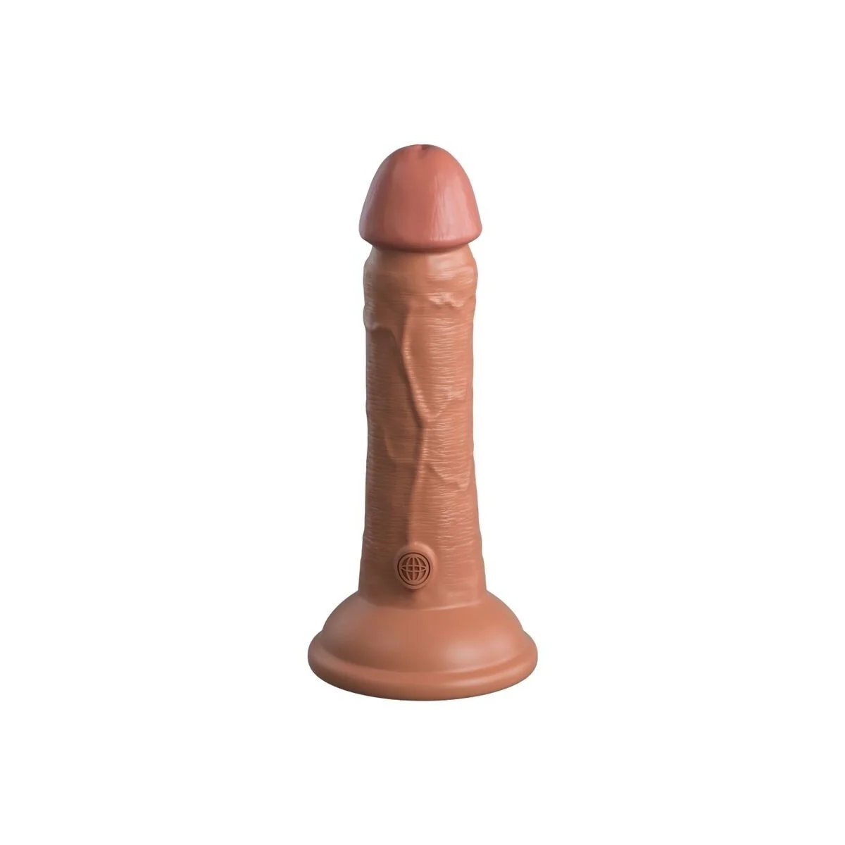 Elite realistischer Silikondildo 15.2 cm Karamell von King Cock kaufen | Fesselliebe