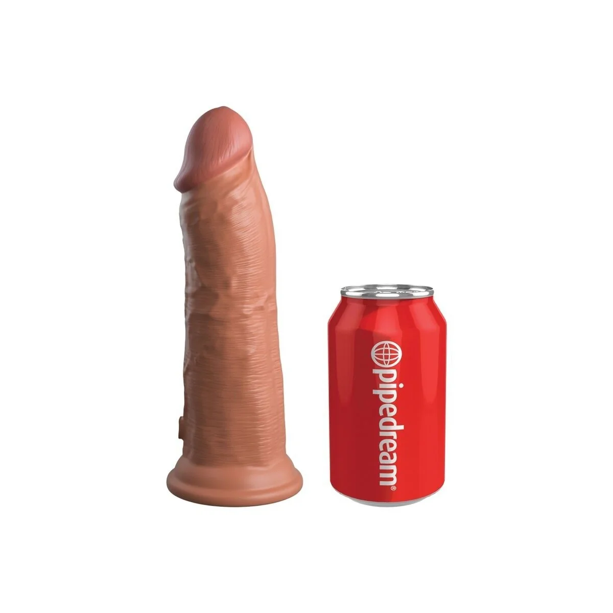 Elite realistischer Silikondildo 20.3 cm Karamell von King Cock kaufen | Fesselliebe