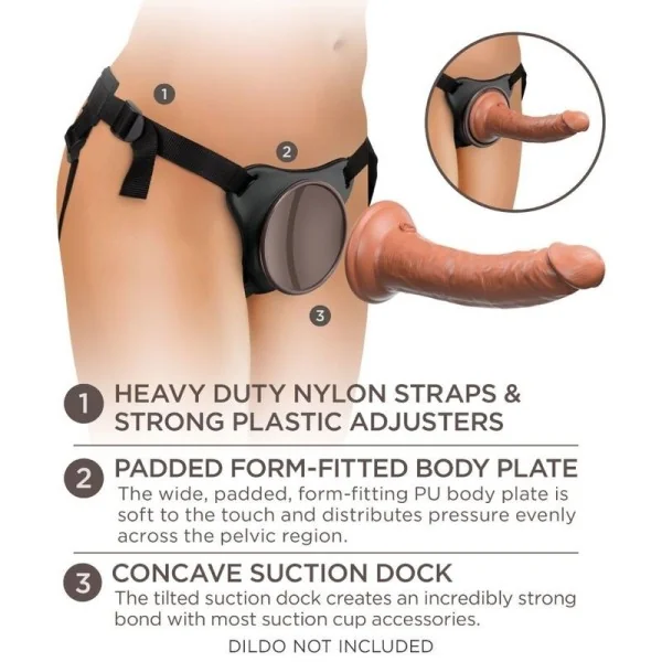 Elite Bequemer Verstellbarer Gurt von King Cock kaufen | Fesselliebe