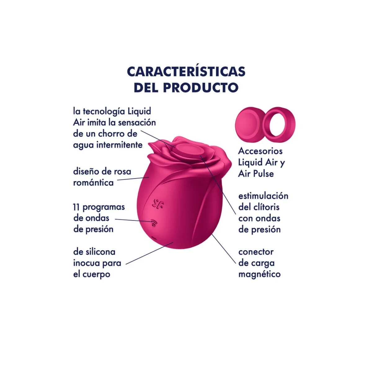 Air Pulse Pro 2 Classic Blossom Vibrator von Satisfyer Air Pulse kaufen | Fesselliebe