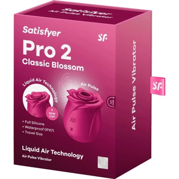 Air Pulse Pro 2 Classic Blossom Vibrator von Satisfyer Air Pulse kaufen | Fesselliebe