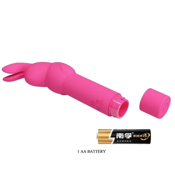 Gerardo Fuschia Kaninchen-Silikonvibrator von Pretty Love kaufen | Fesselliebe