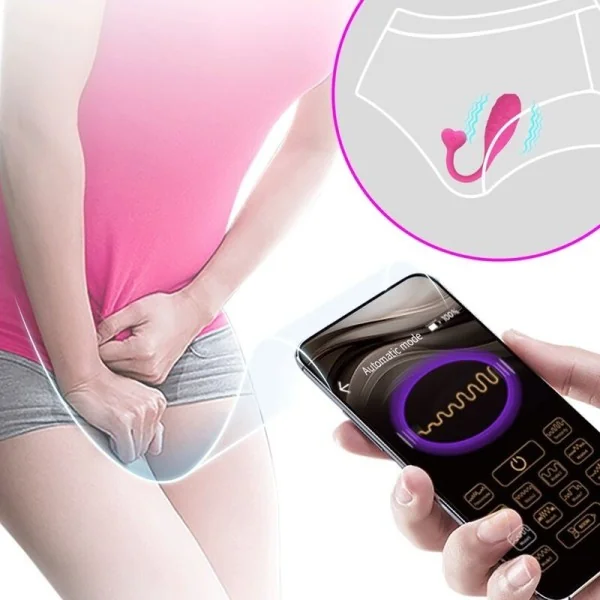 App-Gesteuertes Rosa Fisher-Vibrations-Ei von Pretty Love Smart kaufen | Fesselliebe