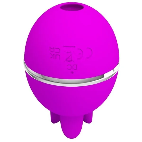Gemini Ball Lila. Runder Vibrator aus Silikon von Pretty Love Flirtation kaufen | Fesselliebe