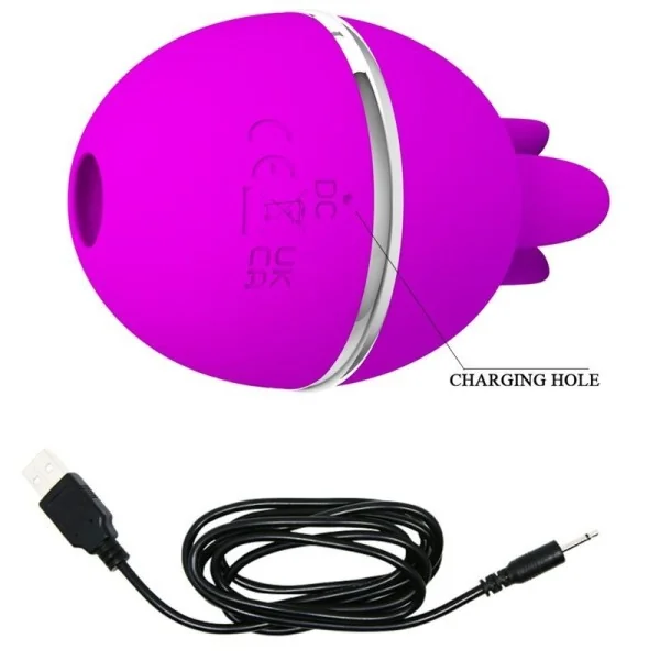 Gemini Ball Lila. Runder Vibrator aus Silikon von Pretty Love Flirtation kaufen | Fesselliebe