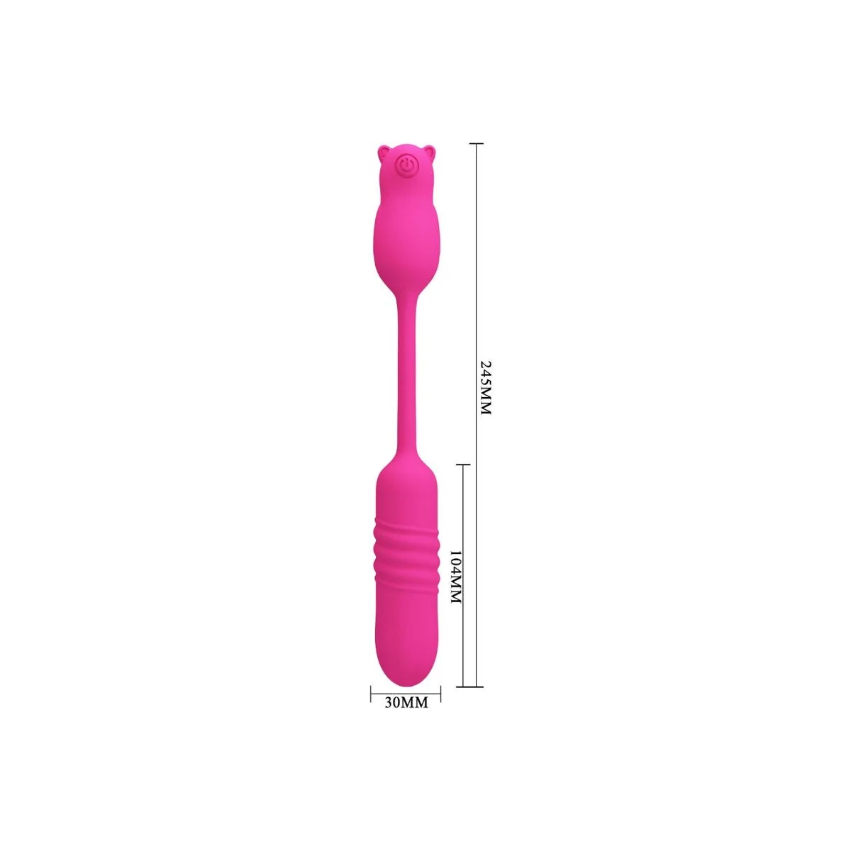 Nobikuma Rosa Silikon-Vibrierbullet von Pretty Love Flirtation kaufen | Fesselliebe