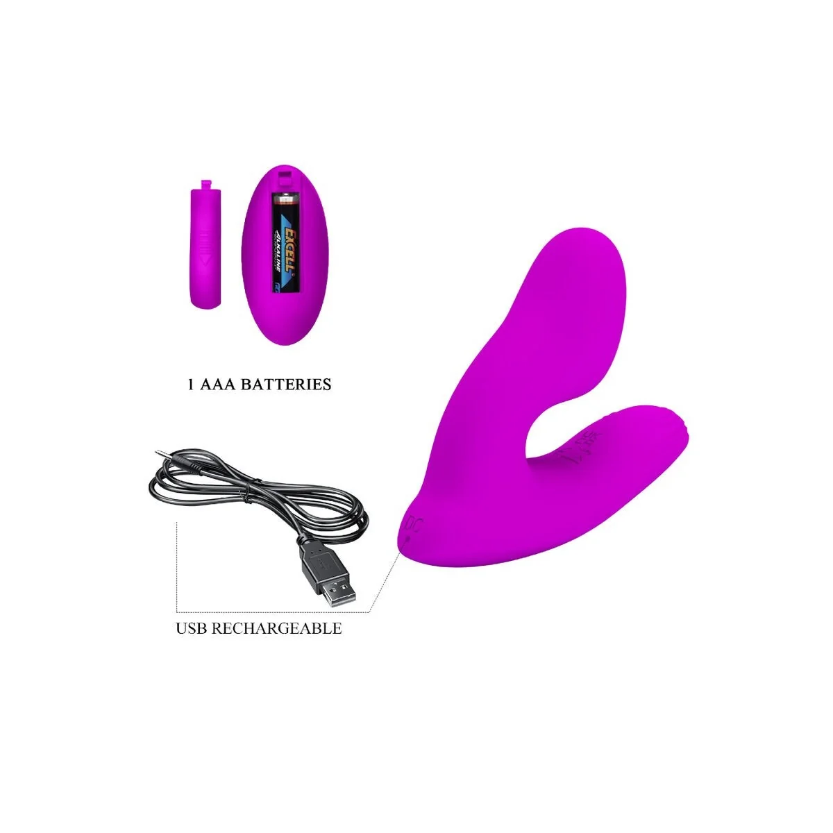 Melvin Klitorismassager mit Fernbedienung von Pretty Love kaufen | Fesselliebe