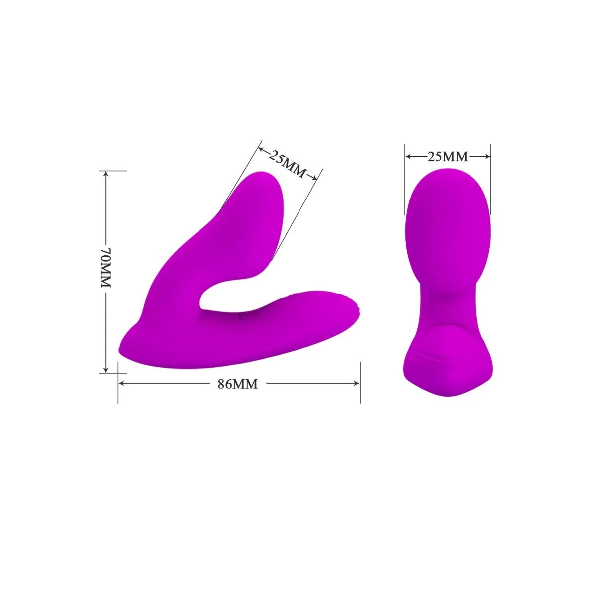 Melvin Klitorismassager mit Fernbedienung von Pretty Love kaufen | Fesselliebe