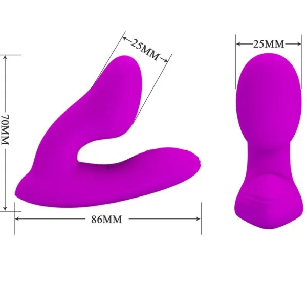 Melvin Klitorismassager mit Fernbedienung von Pretty Love kaufen | Fesselliebe