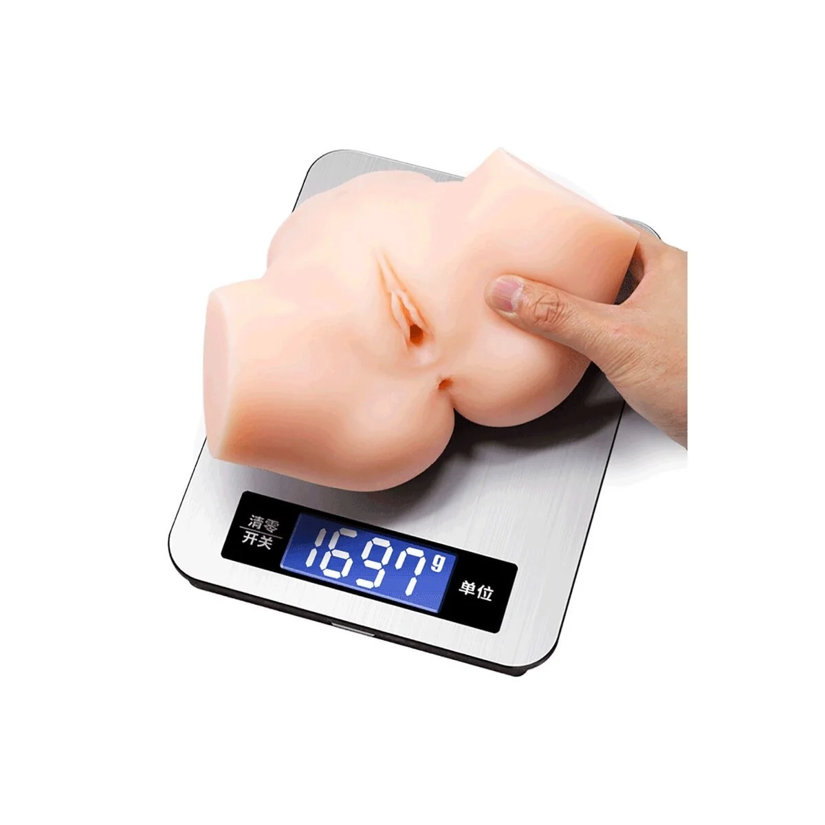 Realistische Vagina- und Anus-Doppelvibration von Crazy Bull kaufen | Fesselliebe