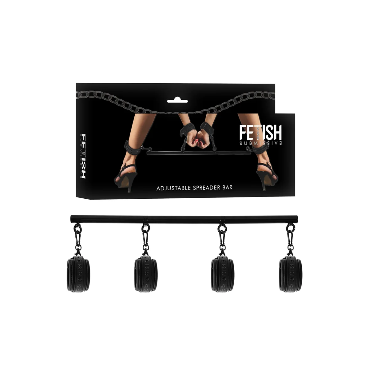 Verstellbare Trennstange 4 Stück von Fetish Submissive Bondage kaufen | Fesselliebe