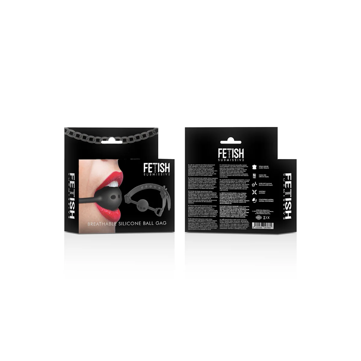 Atmungsaktiver Ballknopf aus Silikon von Fetish Submissive Bondage kaufen | Fesselliebe