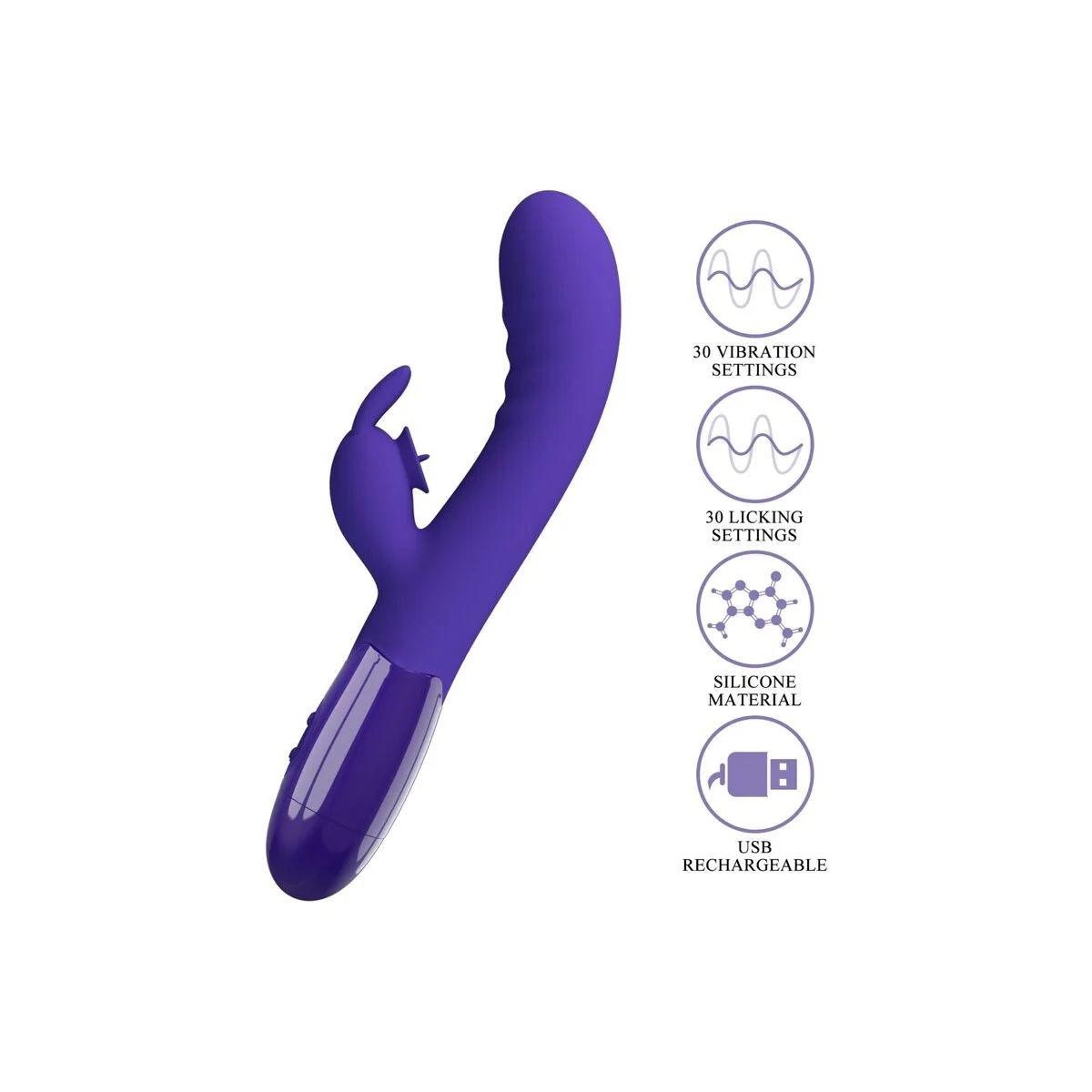 Cerberus Youth Violet Rabbit Vibrator von Pretty Love Youth kaufen | Fesselliebe