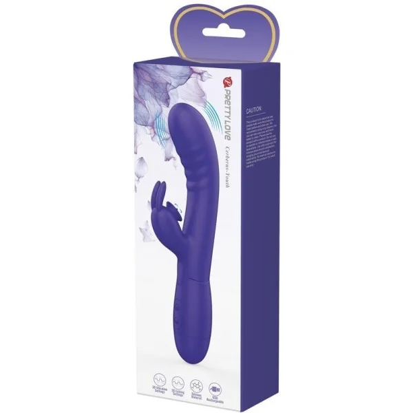 Cerberus Youth Violet Rabbit Vibrator von Pretty Love Youth kaufen | Fesselliebe