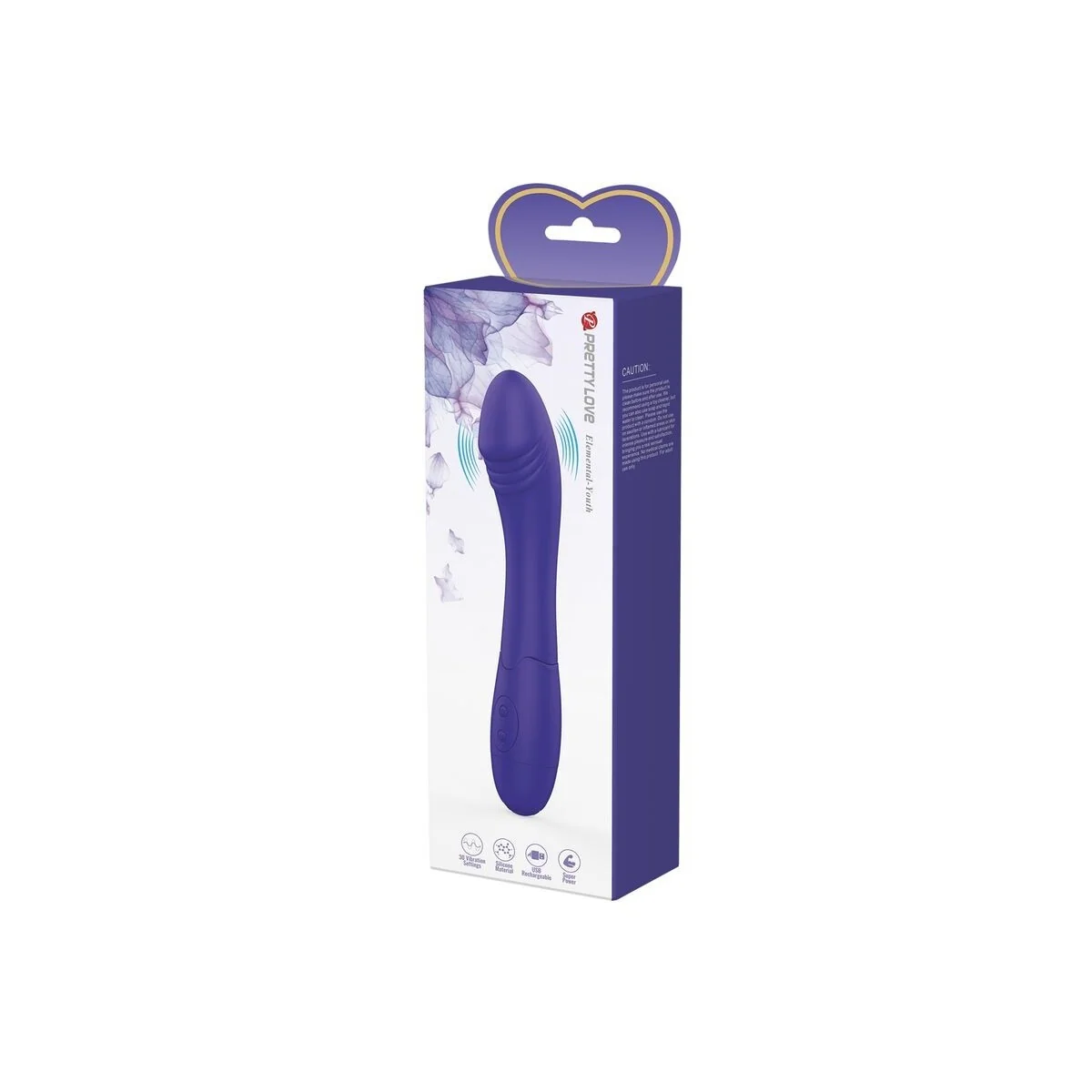 Elemental Youth Violett Vibrator Dildo von Pretty Love Youth kaufen | Fesselliebe