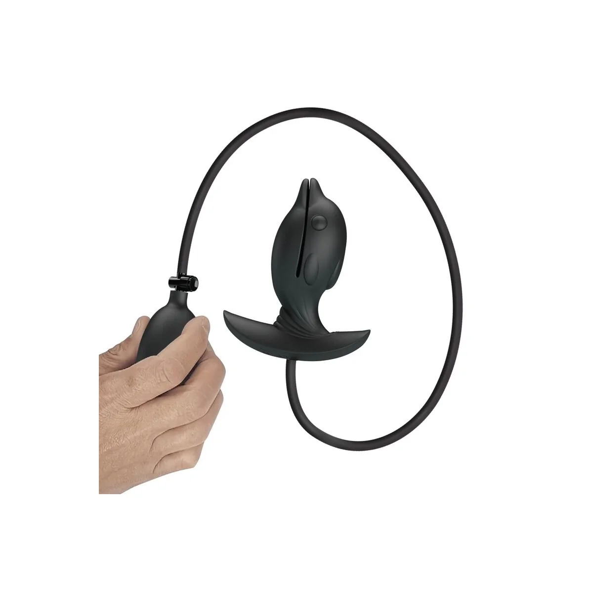 Aufblasbarer & wiederaufladbarer Delfin Analsplug von Pretty Love Bottom kaufen | Fesselliebe