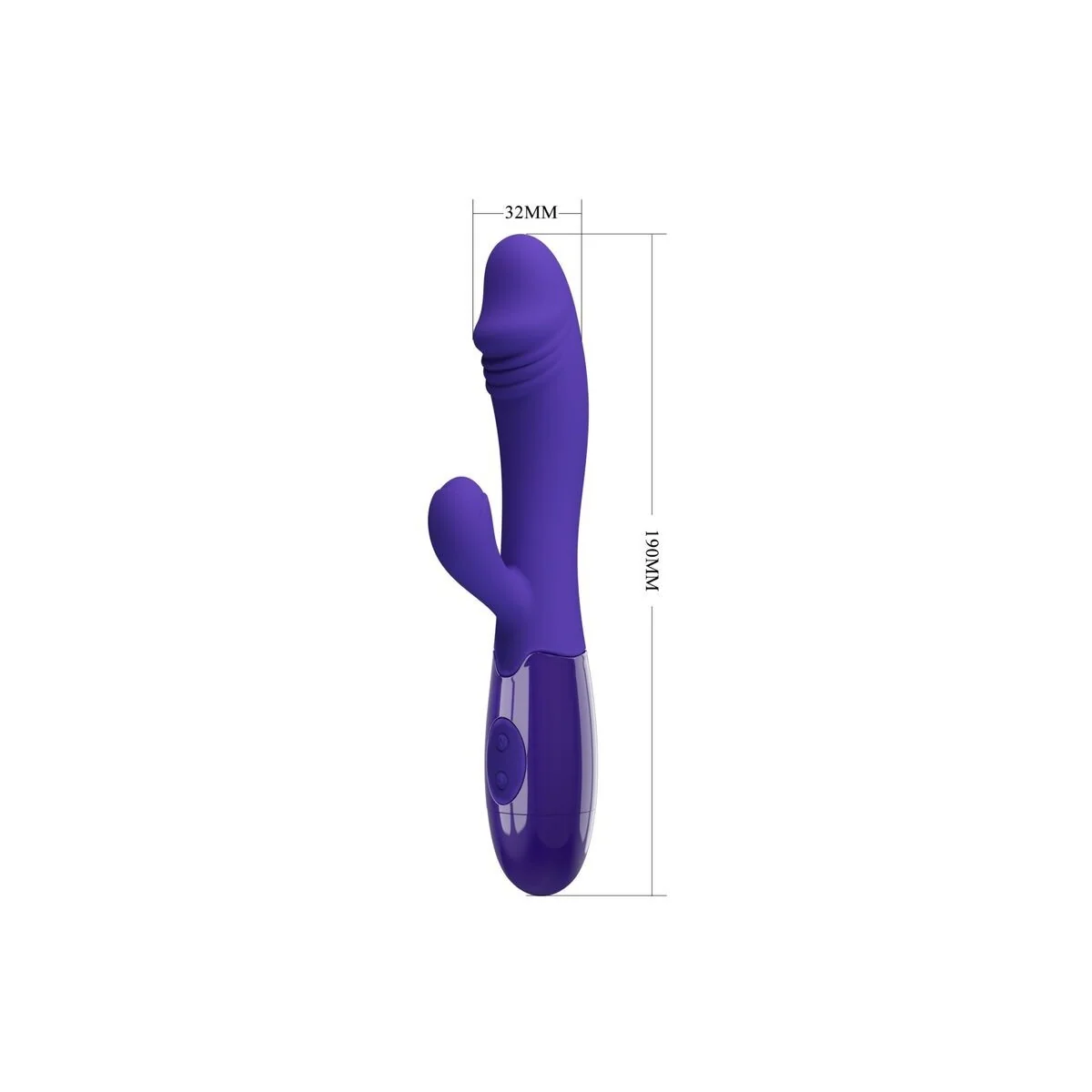 Snappy Jugendvibrator & G-Spot-Stimulator Violett von Pretty Love Led kaufen | Fesselliebe