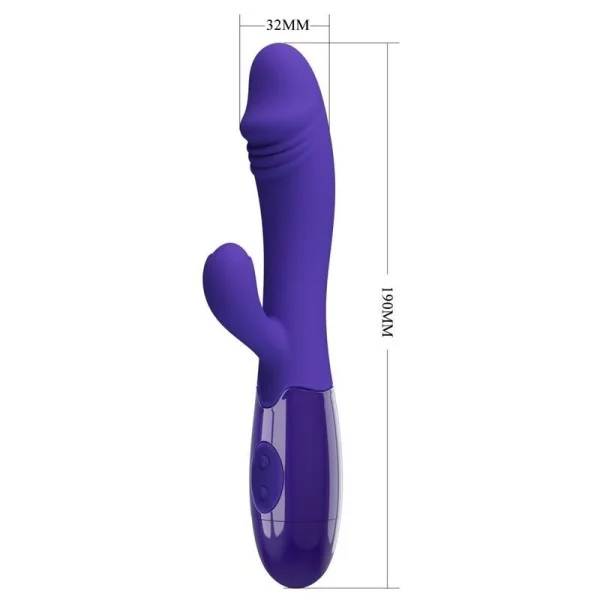 Snappy Jugendvibrator & G-Spot-Stimulator Violett von Pretty Love Led kaufen | Fesselliebe