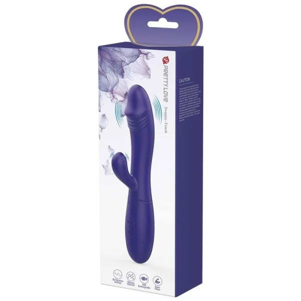 Snappy Jugendvibrator & G-Spot-Stimulator Violett von Pretty Love Led kaufen | Fesselliebe