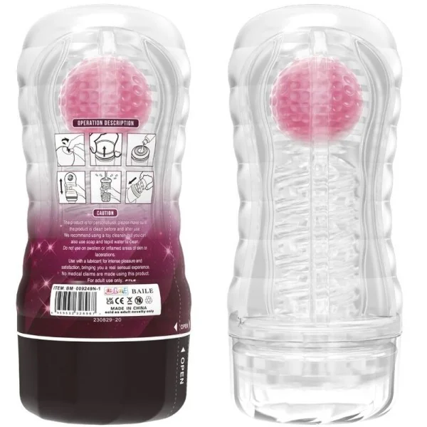 Rosa Masturbator-Hülle von Pretty Love Male kaufen | Fesselliebe