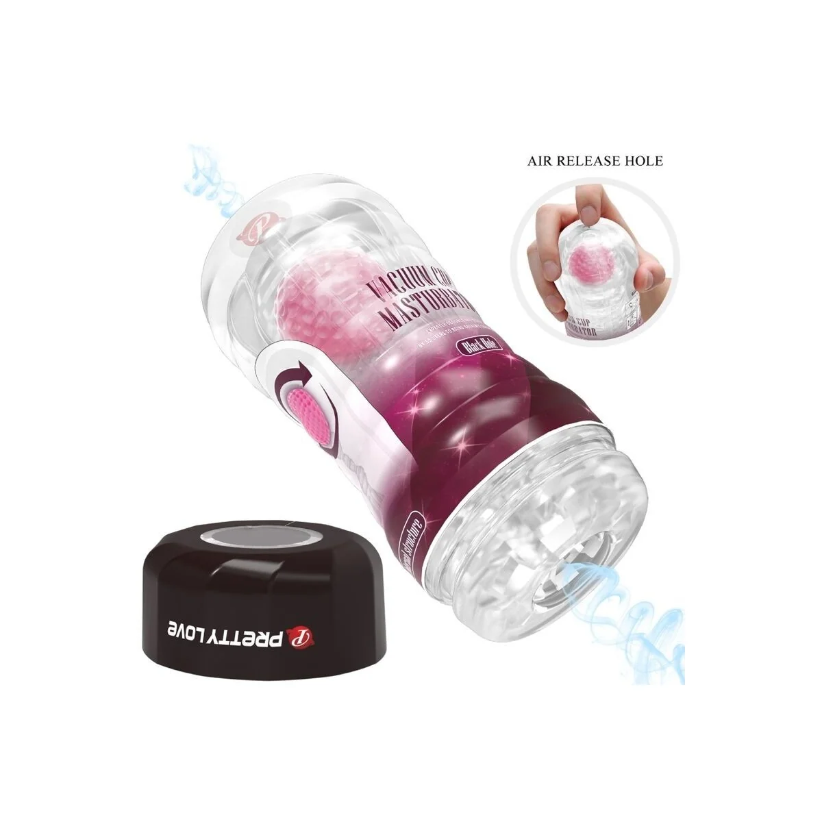 Rosa Masturbator-Hülle von Pretty Love Male kaufen | Fesselliebe