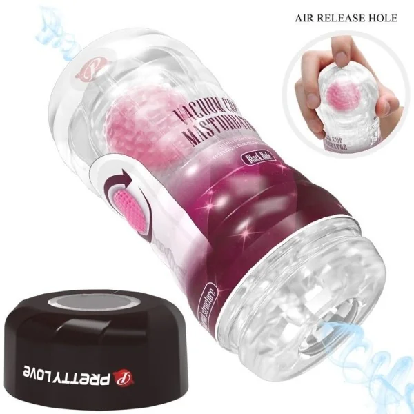 Rosa Masturbator-Hülle von Pretty Love Male kaufen | Fesselliebe