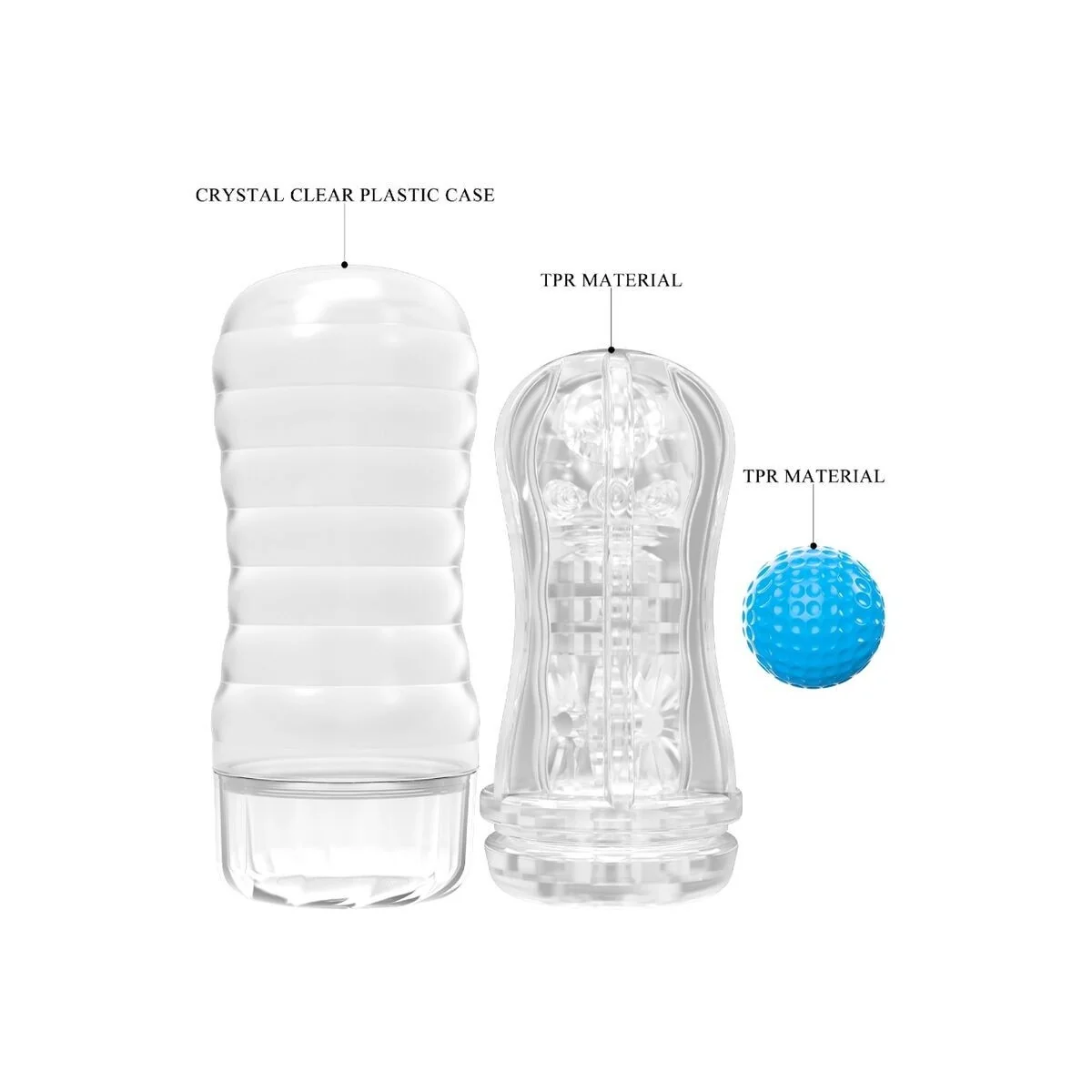 Planet Blue Masturbator-Hülle von Pretty Love Male kaufen | Fesselliebe